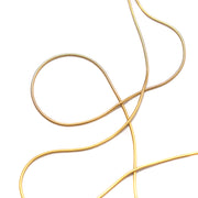 Gold Plated Sterling Silver Snake Chain
