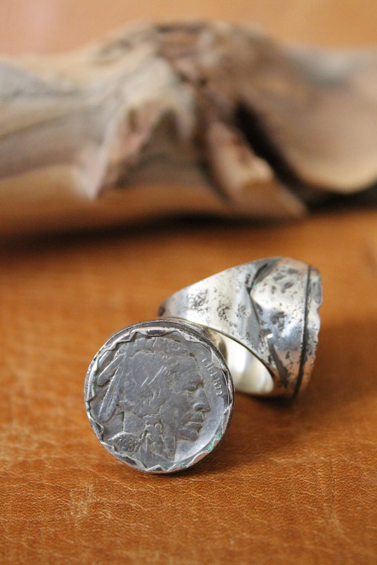 Indian Head Nickel Ring
